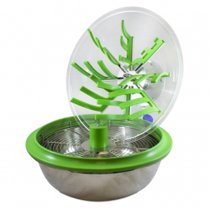 Peladora Leaf Cutter Pro 40cm Manual Transparente Verde