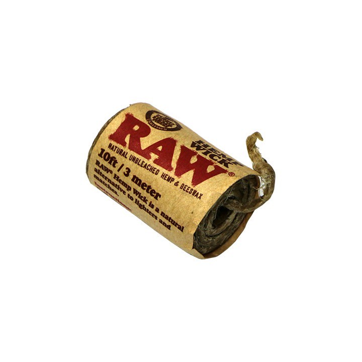 RAW Hemp Wick (mechas)