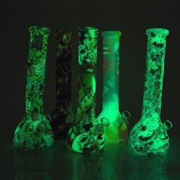 Bong Fluorescente de Silicona XL