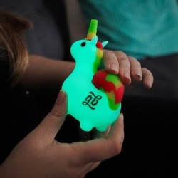 Pipa Unicornio Fluorescente GB