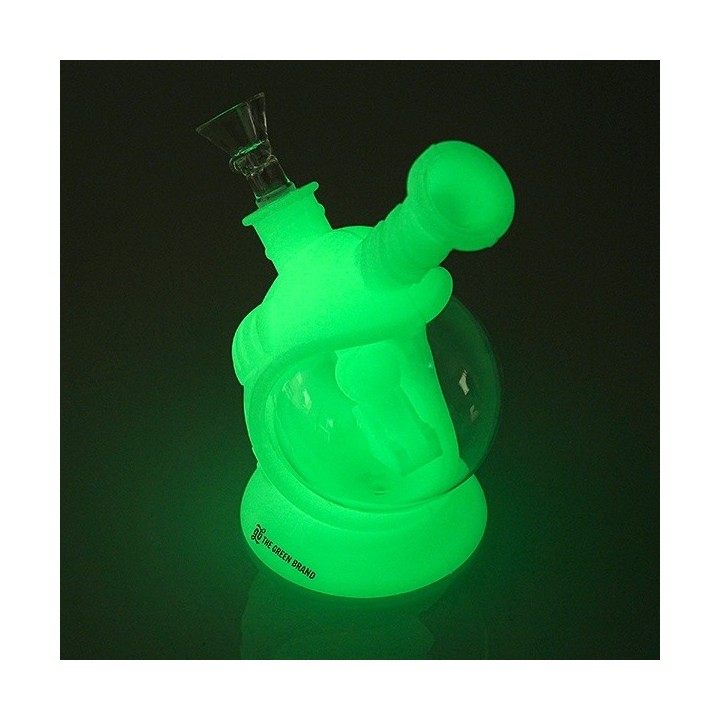 Bong de Silicona Cápsula Espacial Fluorescente GB