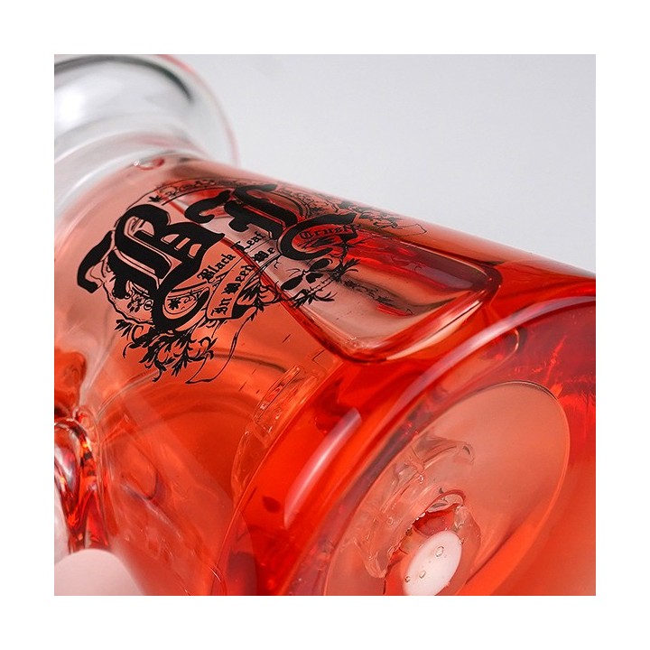 Bong Gel Enfriador Red 18 cm Black Leaf