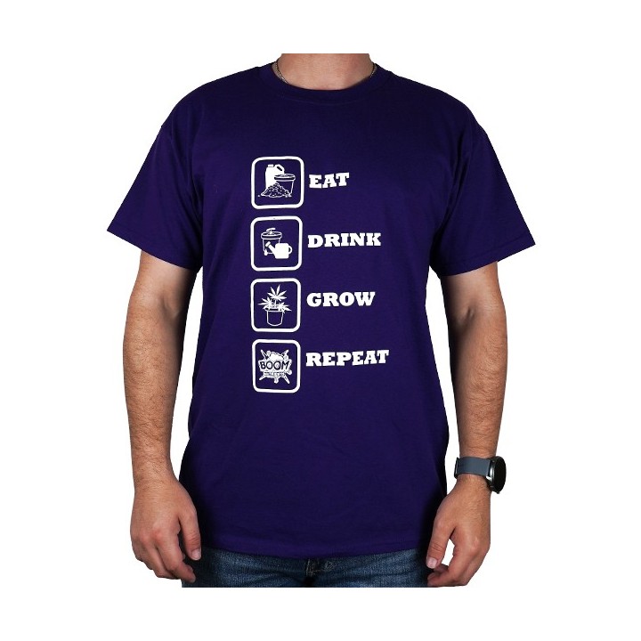 Camiseta Boom Nutrients Morada