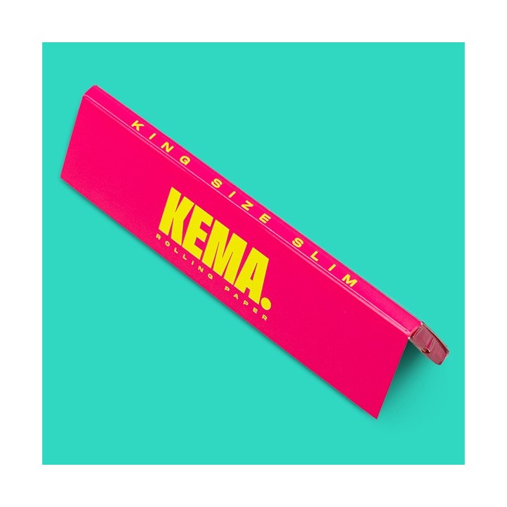 Papel King Size Slim Rosa KEMA