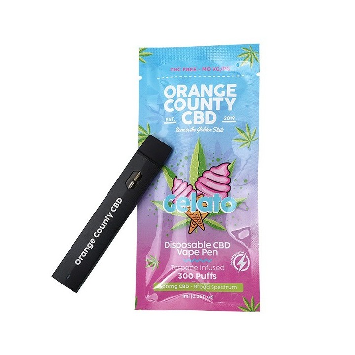 Pod Desechable Orange County CBD Gelato