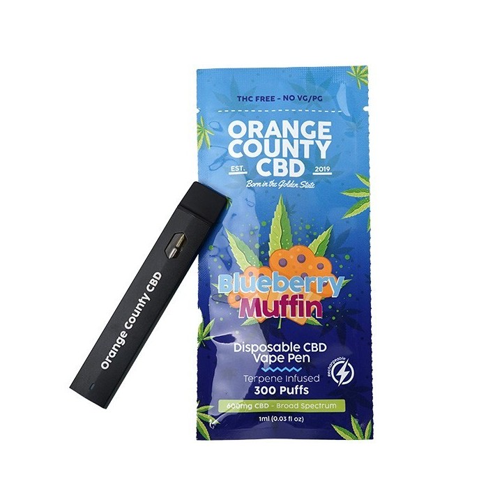 Pod Desechable Orange County CBD Blueberry Muffin