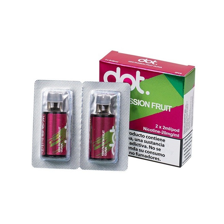 Dotmod Switch Kiwi Passionfruit Guava 20mg - Cápsula Precargada