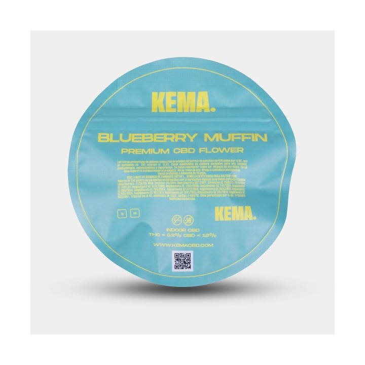 Flores CBD KEMA 'Blueberry Muffin'