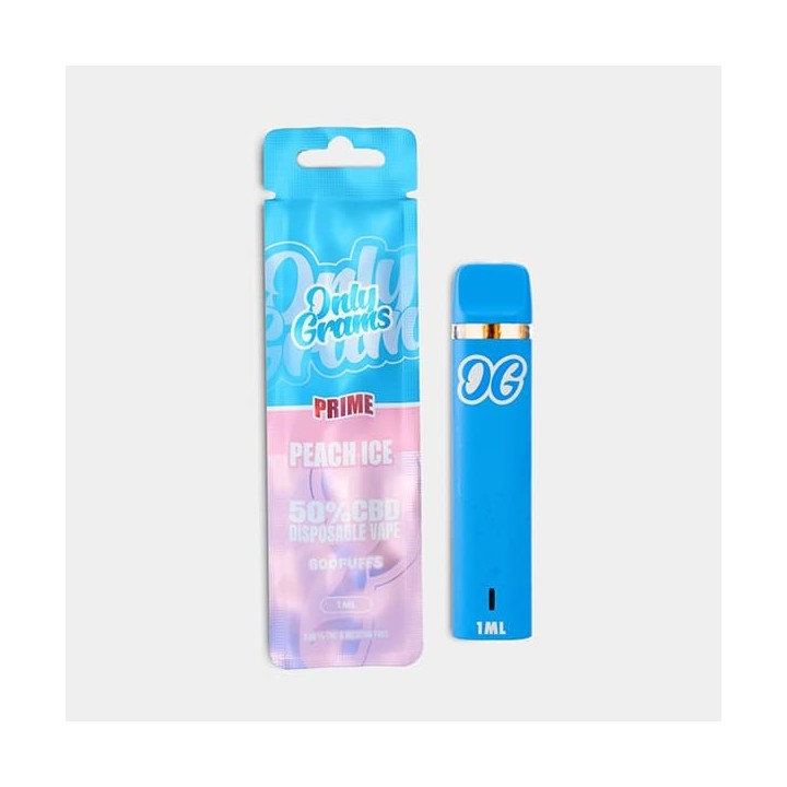 Vape Peach Ice CBD 50% Only Grams