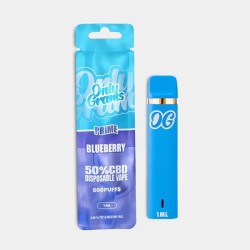Vape Blueberry CBD 50% Only Grams