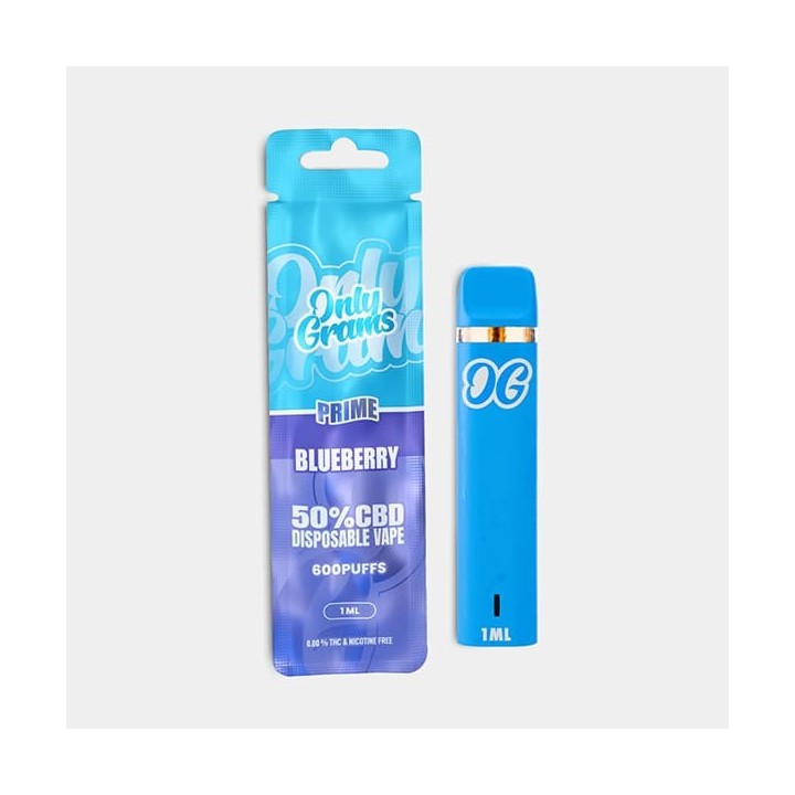 Vape Blueberry CBD 50% Only Grams