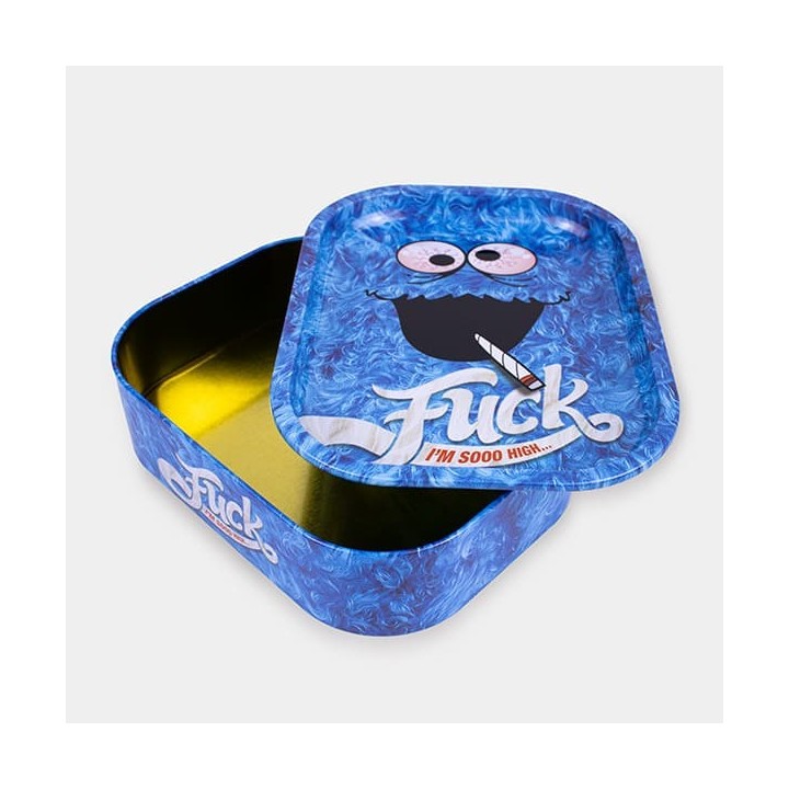 Caja de Metal con Bandeja de Liar ‘Fuck’