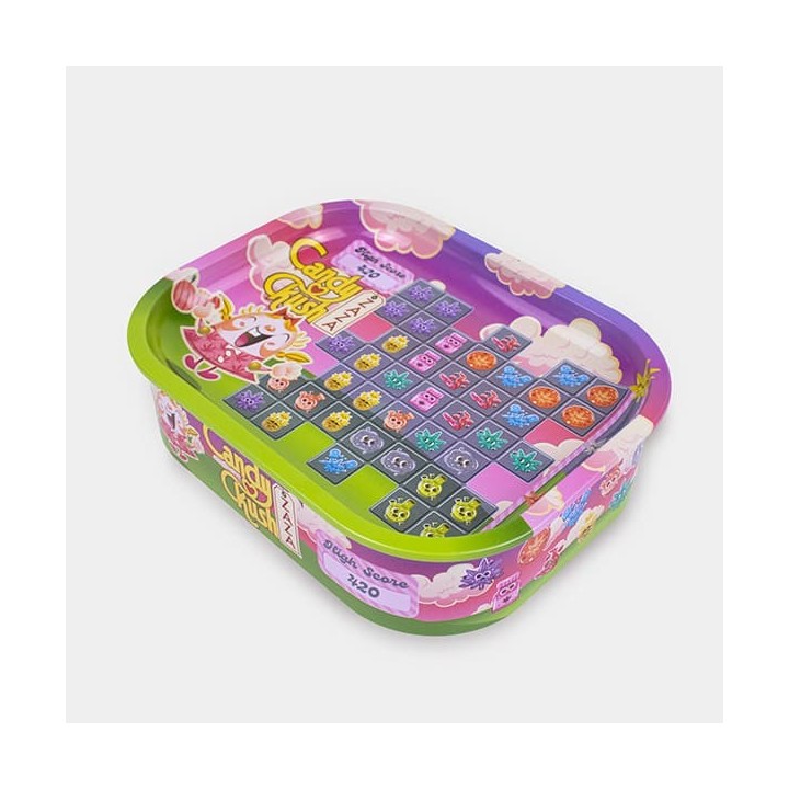 Caja de Metal con Bandeja de Liar ‘Candy Ckush’