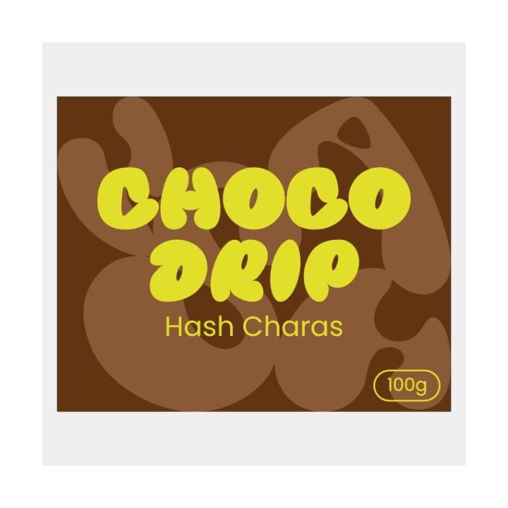 Placa de Hachís Charas 100g Choco Drip