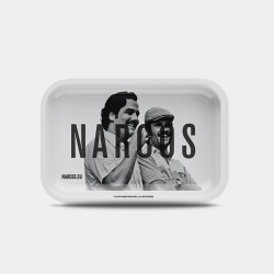 Bandeja de liar Narcos White Edition