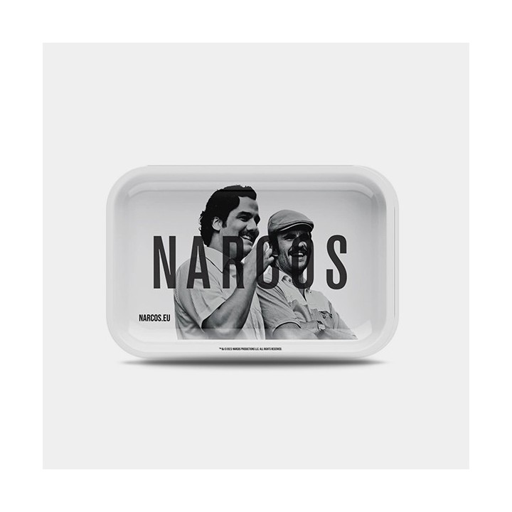 Bandeja de liar Narcos White Edition