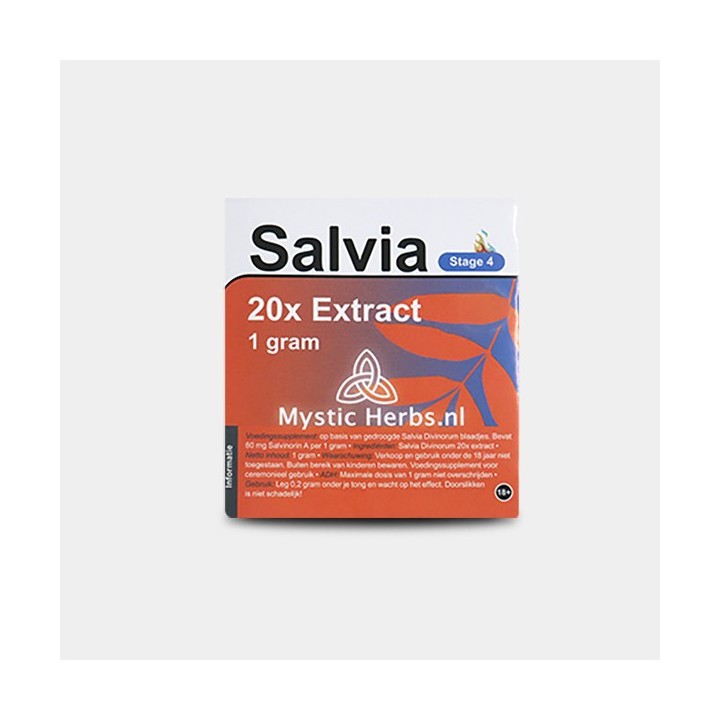 Extracto natural de Salvia Mystic 20x