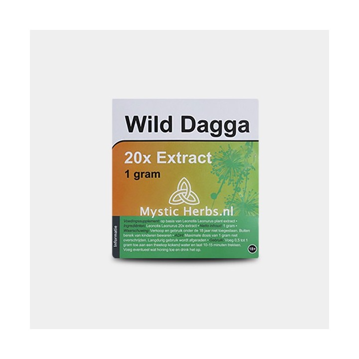 Extracto vegetal de Wild Dagga 20x